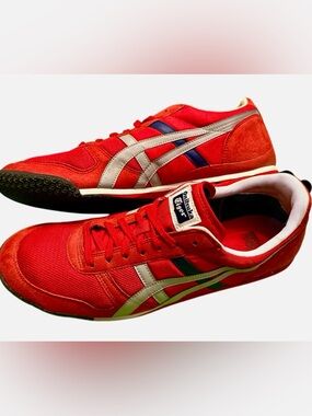 Onitsuka Tiger by Asics Men’s Red Running Sneakers - Size 12.5